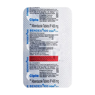 Cipla Albendazole 400mg